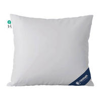 KOPFKISSEN 80x80 cm weich & stützend, Daunenkissen 60% Gänsedaunen - Weiß, Textil (80/80cm) - casimum