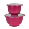 RÜHRSCHÜSSEL-SET Margrethe New dunkel pink (2tlg) - Pink, Kunststoff (21/15cm) - Rosti