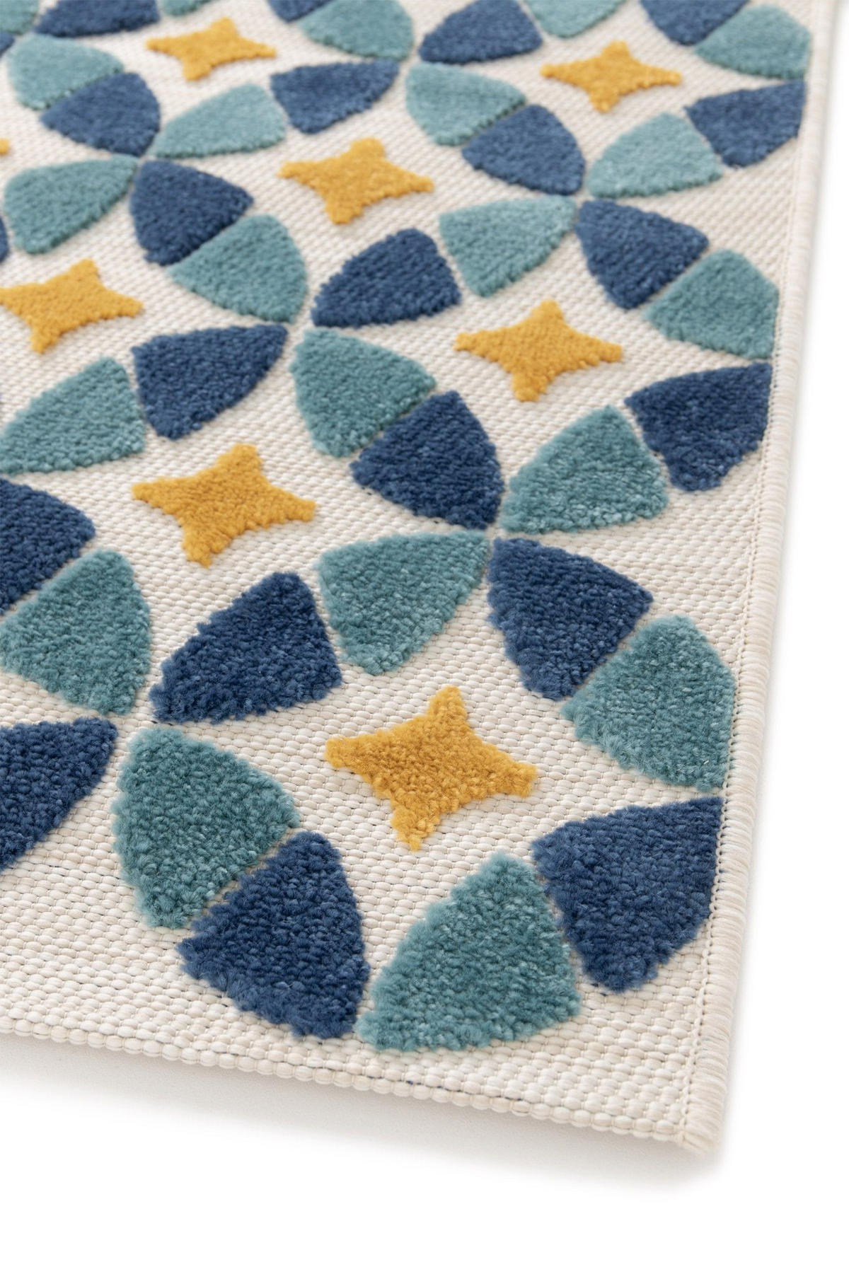 TEPPICH für Innen und Außen blau - Blau, Textil (160/230cm) - AFK Living