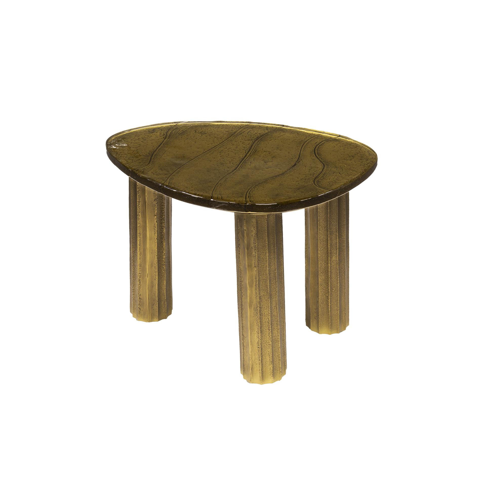 Hoyz Collection Couchtisch Gold 51x35x37 cm