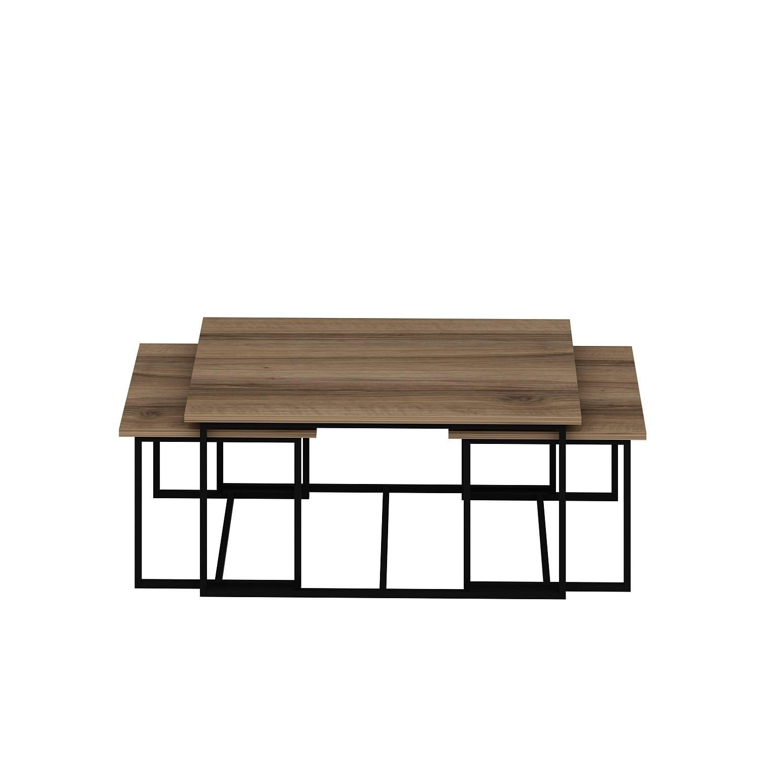 Habitat Garten Couchtisch Braun 60x42x90 cm