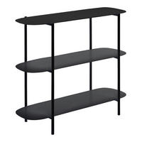 KONSOLENTISCH Enebakk - Schwarz, Metall (32/90/70cm) - [en.casa]