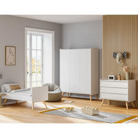 BABYZIMMER 3-teilig Vintage Weiß - Weiß, Holzwerkstoff (145/103/75cm) - Petits-meubles