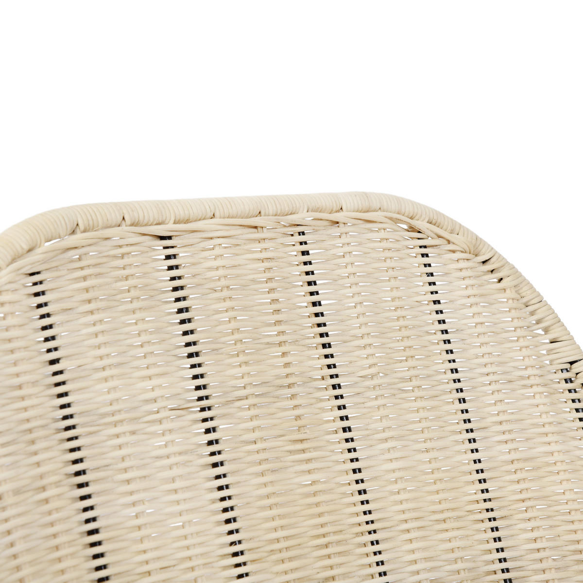 STUHL 2er-Set Rattan Braun - Braun, Holz (59/86/61cm) - Nordlys