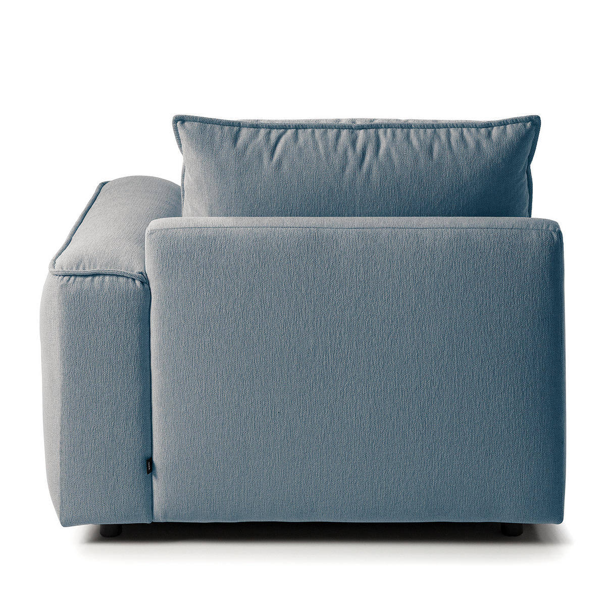 MODULLONGCHAIR - Blau, Holz/Textil (170/82/105cm) - home24