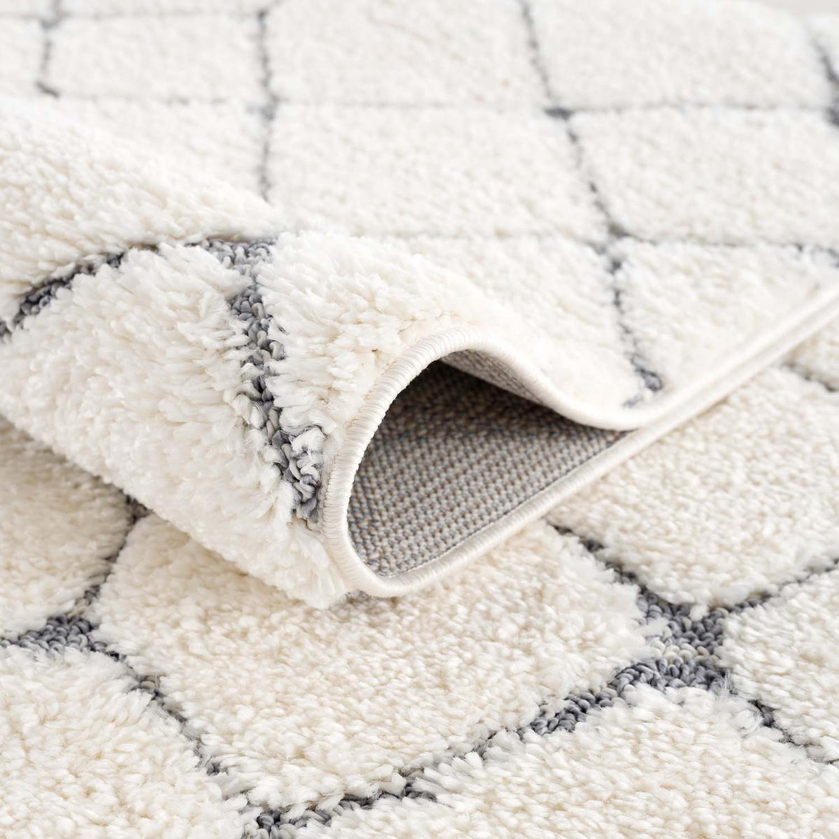 HOCHFLOR-TEPPICH Focus 4499 Creme 200 cm Rund - Creme, Textil (200/200cm) - carpet city