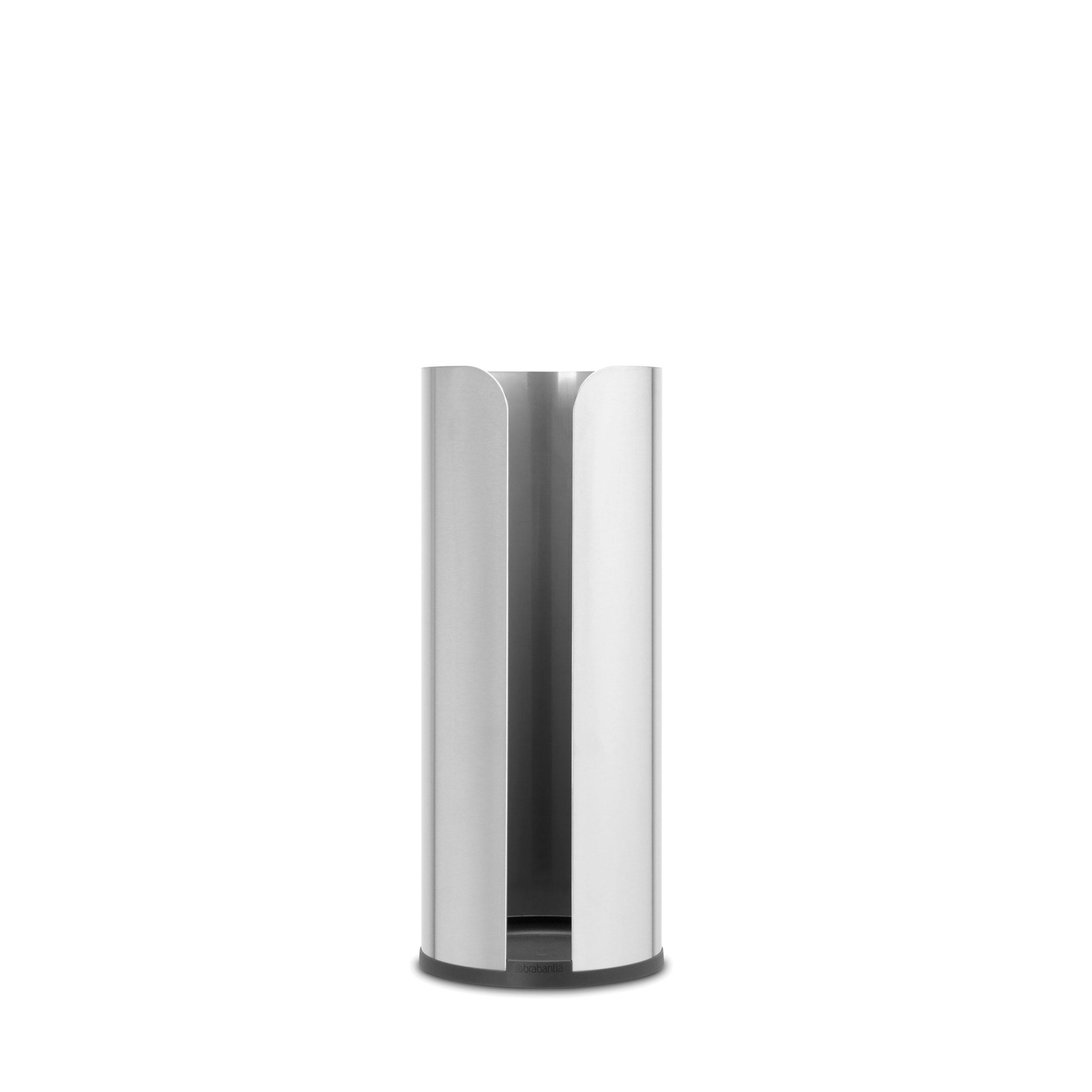 Brabantia Toilettenrollen-Spender, Silber 13.2x32.1x13.2 cm