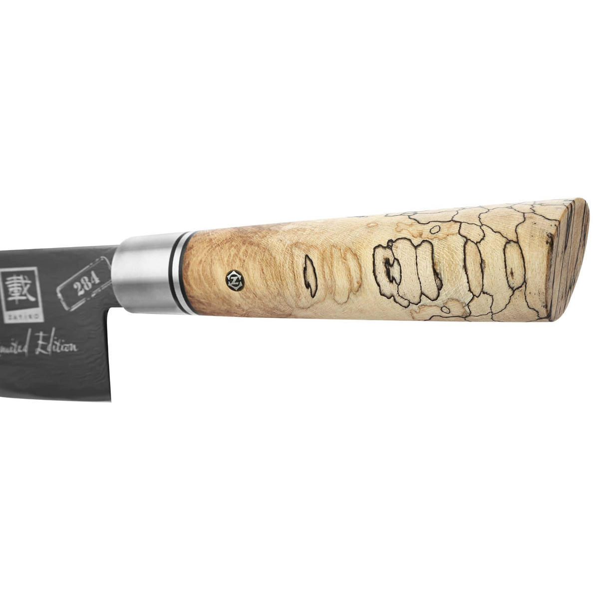 CHEFMESSER 21 cm - Schwarz, Holz/Metall (35cm) - Zayiko