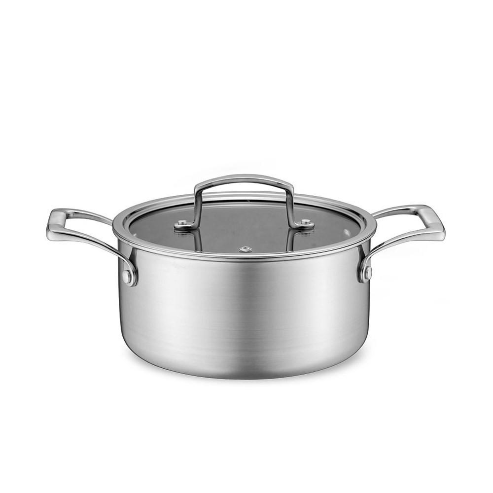 TOPF Silber 30/20/13 cm MR350420 - Silberfarben, Metall (20cm) - Maestro 