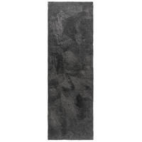 HOCHFLORTEPPICH Melvin waschbar 80/250 cm - Grau, Kunststoff (80/250cm) - benuta Nest