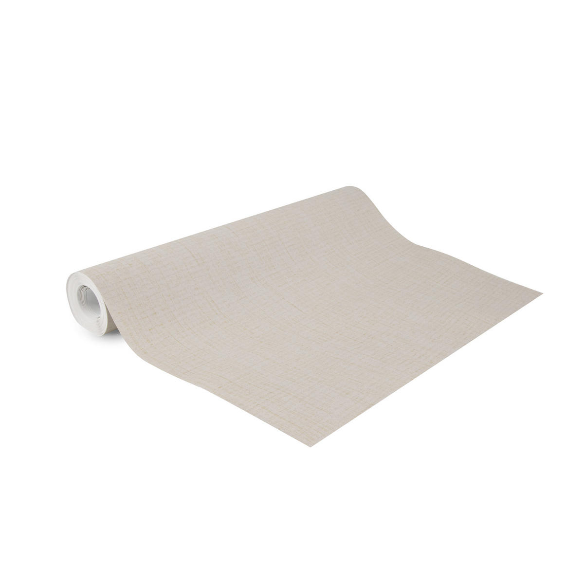 VLIESTAPETE Leinen - Creme, Papier/Kunststoff (53/1000cm) - Walldoctor