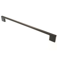 MÖBELGRIFF BA 256mm, Küchengriff Anthrazit matt, Türgriff Easy - Anthrazit, Metall (0.8/2.8/29cm)