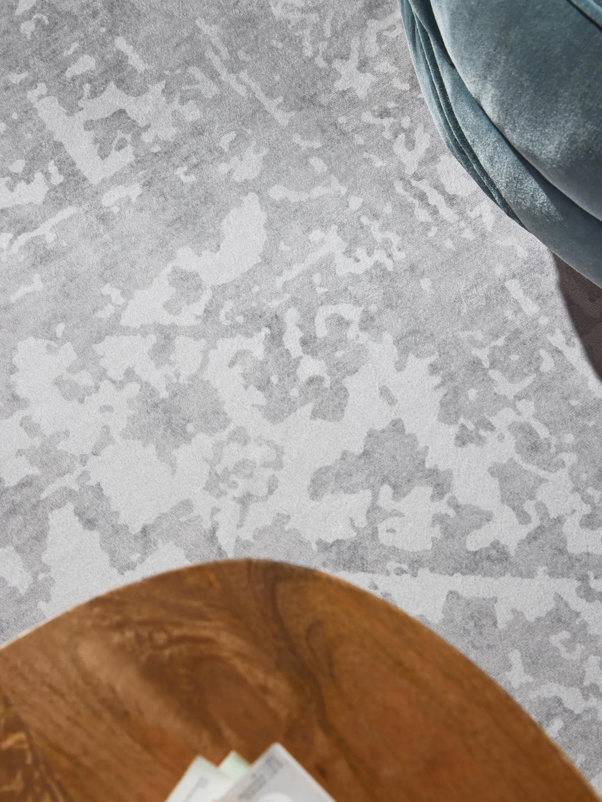 VINTAGE-TEPPICH Miray waschbar 200/300 cm - Grau, Kunststoff (200/300cm) - benuta Nest