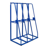 VERTIKALREGAL Rhino Komplettregal HxBxT 150x102x60cm Blau - Blau, Metall (102/150/60cm) - PROREGAL