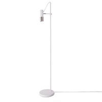 STEHLEUCHTE Fuoca - Weiß, Metall (25/25/154cm) - Paco Home