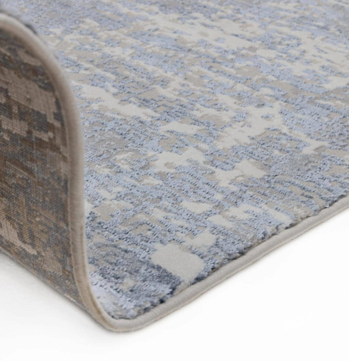 TEPPICH modern Flachgewebe SPHERE Blau 120 x 170 cm - Blau, Textil (120/170cm) - Novatrend