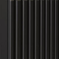 BAD-HÄNGESCHRANK Skelbolu - Schwarz, Holzwerkstoff (20/57/19cm) - [en.casa]