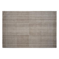 TEPPICH rechteckig aus Wolle 160x230, taupe - Taupe, Textil (230/160cm) - Giga Meubel