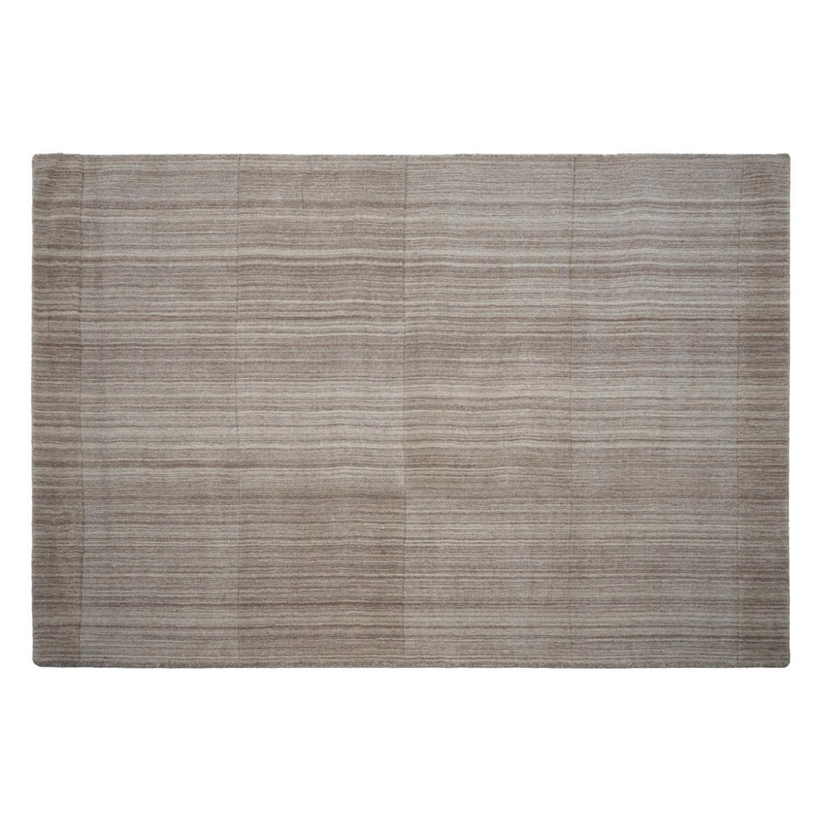 TEPPICH rechteckig aus Wolle 160x230, taupe - Taupe, Textil (230/160cm) - Giga Meubel