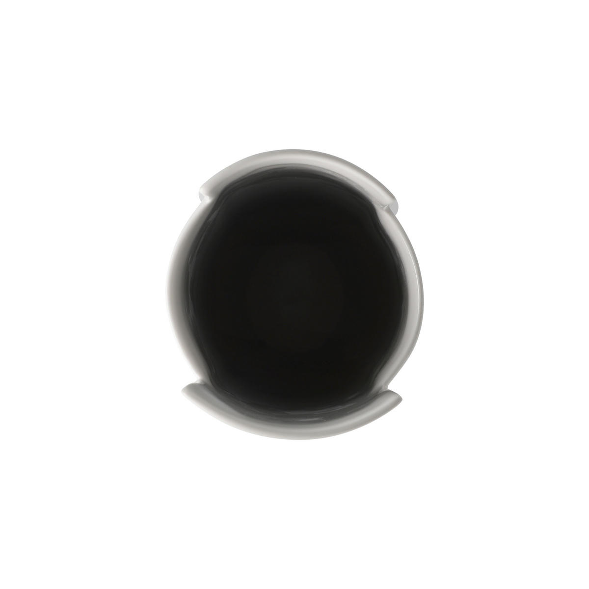 VASE Ova weiß 36 cm - Weiß, Keramik (36cm) - Goebel