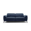 SOFA AVENA 3-Sitzer, dunkelblau - Dunkelblau, Holzwerkstoff/Textil (204/80/108cm) - Courtois Laville