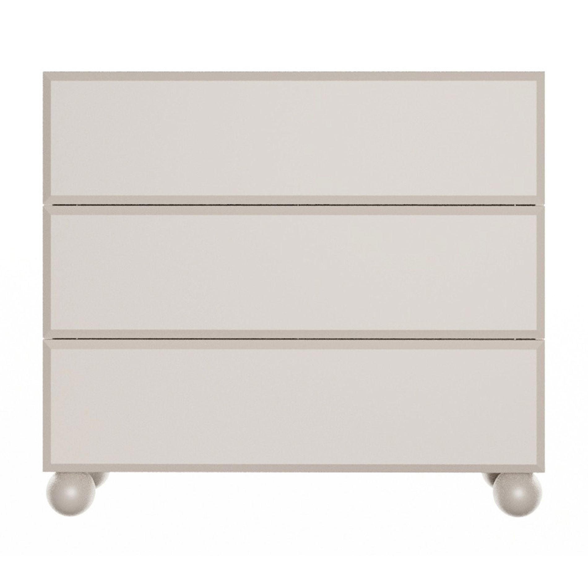 KOMMODE Chocolated Beige 100 cm - Beige/Goldfarben, Holz/Holzwerkstoff (100/90.5/39cm) - Selsey