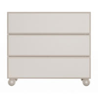 KOMMODE Chocolated Beige 100 cm - Beige/Goldfarben, Holz/Holzwerkstoff (100/90.5/39cm) - Selsey