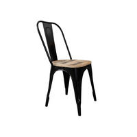 STUHL Mango 45x45x90 natur bedruckt FACTORY #34 - 2er Set - Braun, Holz (45/90/45cm) - Massivmoebel24