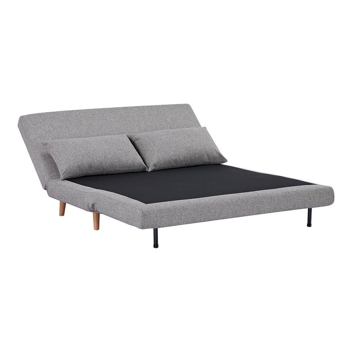 SCHLAFSOFA, Marlow, Grau, Polyester, 140 x 88 x 82 cm - Grau, Textil (140/82/88cm) - ebuy24