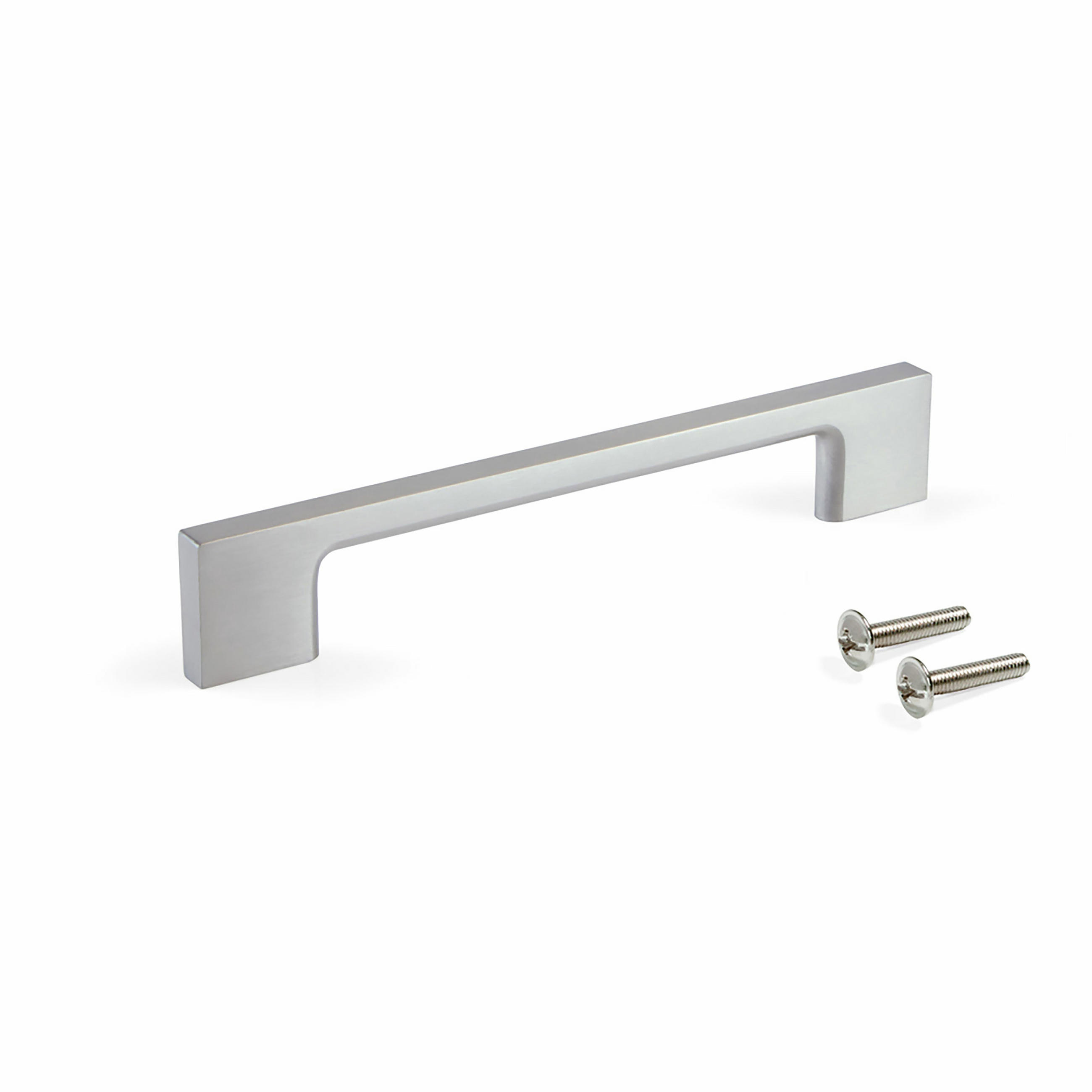 MÖBELGRIFFE Montreal, L192mm, 160mm Achsenabstand, Zamak, verchromt 5er-set - Silberfarben, Kunststoff (12/3/22cm) - EMUCA