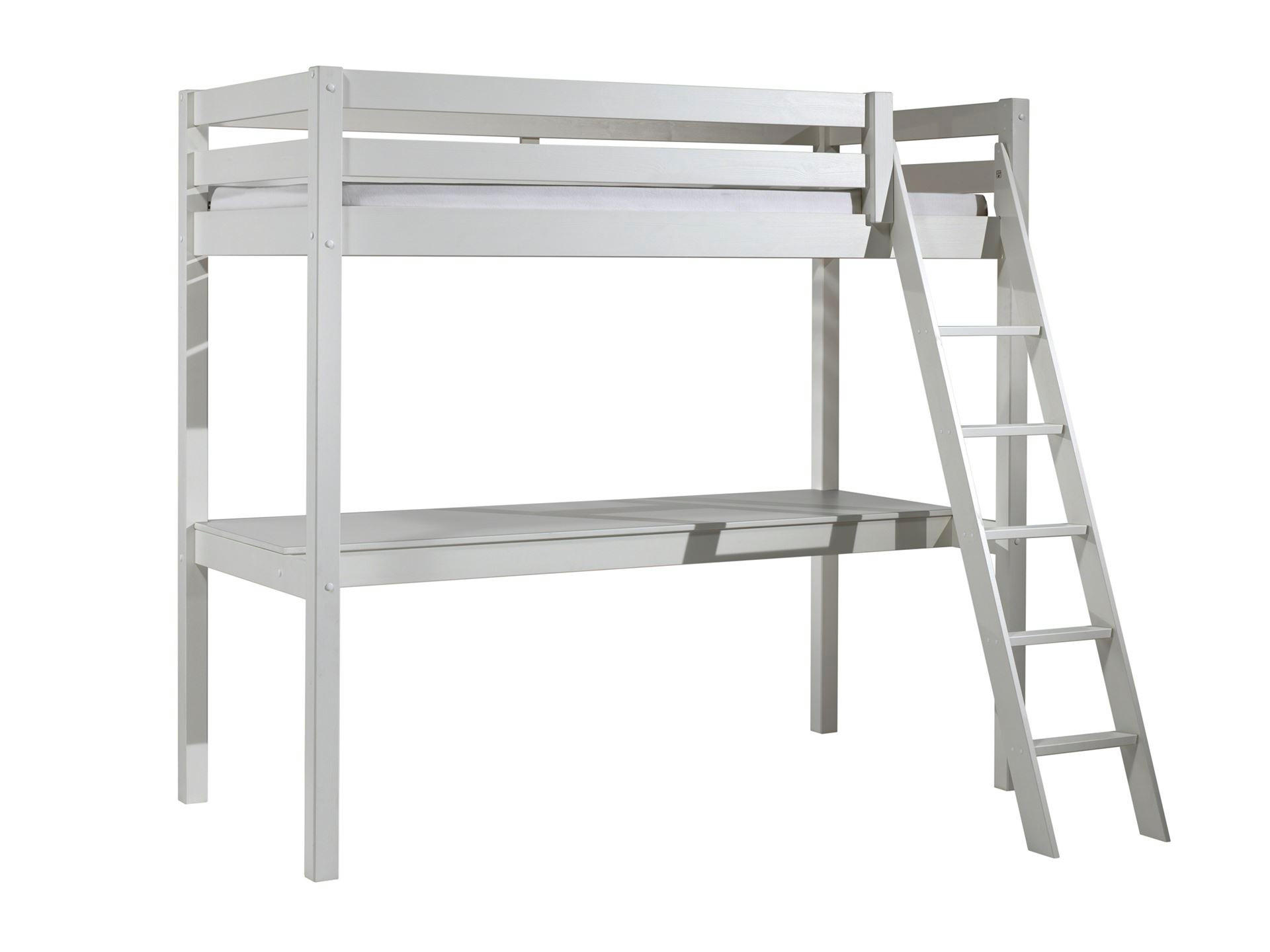 HOCHBETT Karolina 209x190x165 aus Massivholz in Weiß - Weiß, Holz (90/200cm) - 58aufmkessel