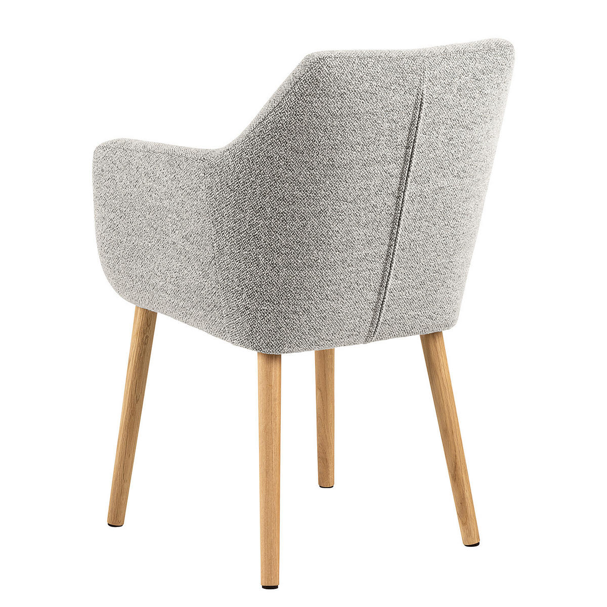 ARMLEHNENSTUHL - Grau, Textil (58/84/58cm) - home24