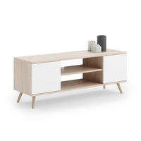 LOWBOARD Focus - Weiß/Sonoma Eiche, Holzwerkstoff (40/50/155cm) - RAUMHIRSCH FURNITURE