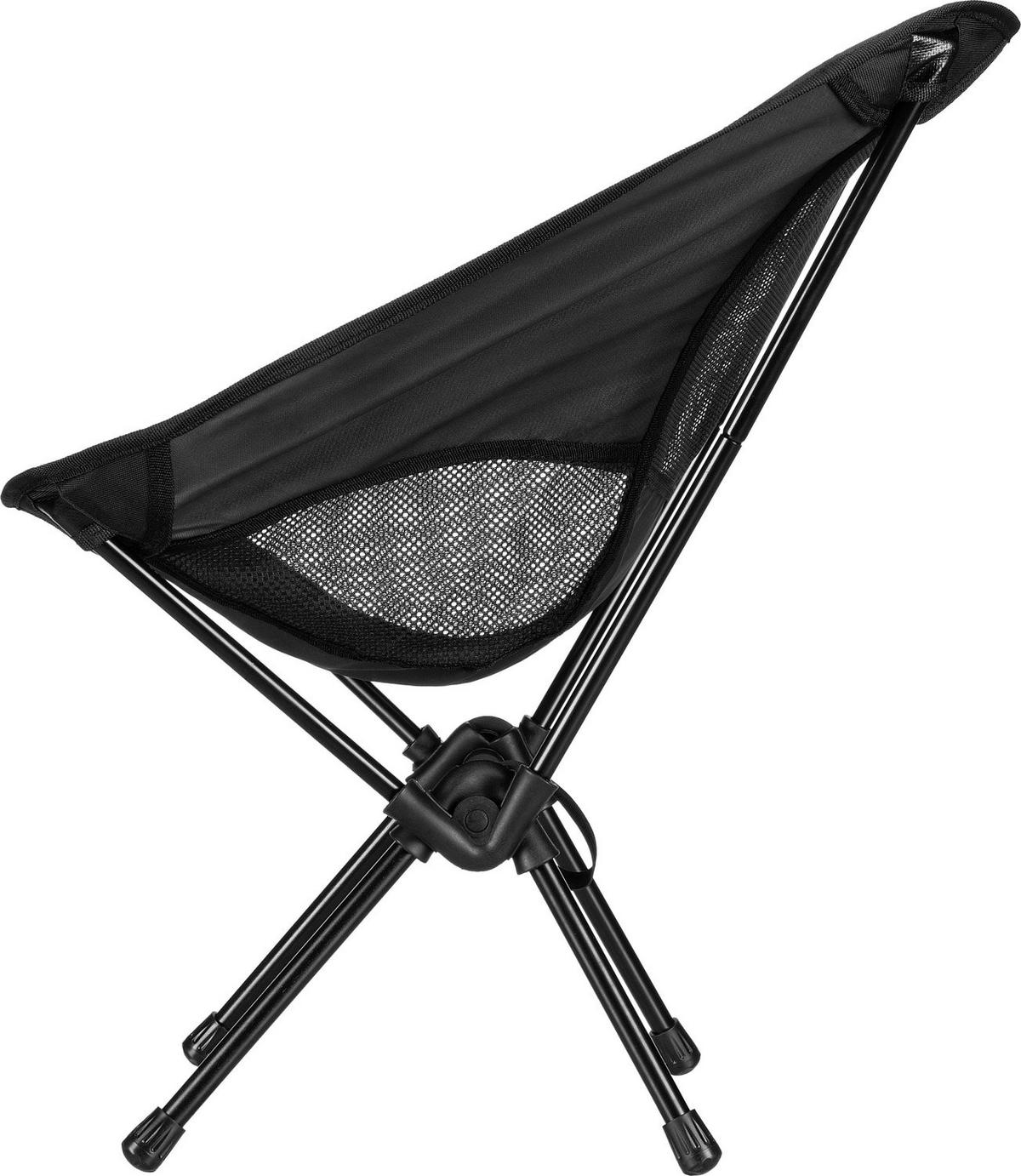 CAMPINGSTUHL bis 150 kg - Schwarz, Textil/Metall (55/60/28cm) - Outtec