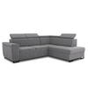 ECKSOFA Natan, Seite: Rechts - Grau, Holz/Textil (265/205cm) - Sofnet