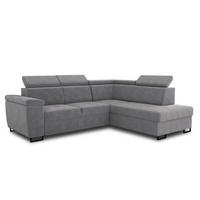 ECKSOFA Natan, Seite: Rechts - Grau, Holz/Textil (265/205cm) - Sofnet