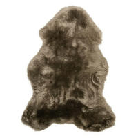 LAMMFELL Merinofell Dunkel-Taupe Dichte Wolle ca. 100 cm - Taupe, Fell (50/100cm) - Provellus