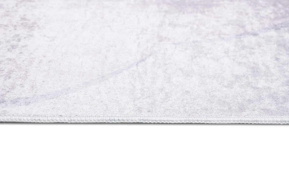 TEPPICH EMMA Grau 140/200 cm - Grau, Kunststoff (140/200cm) - Tapiso