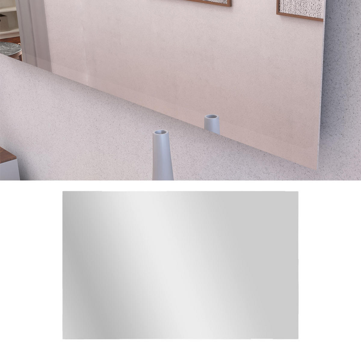 GARDEROBEN-SET 4-TLG. Geneva-01 - Grau, Holzwerkstoff (200/200/40cm) - Lomado