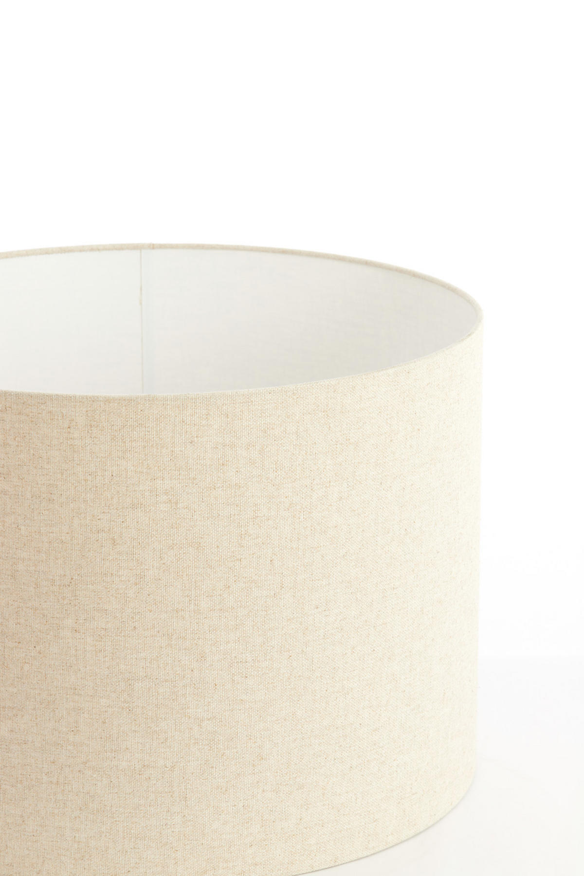 LAMPENSCHIRM Livigno Braun Ø60/43 cm - Braun, Textil (60/60/43cm) - Light & Living