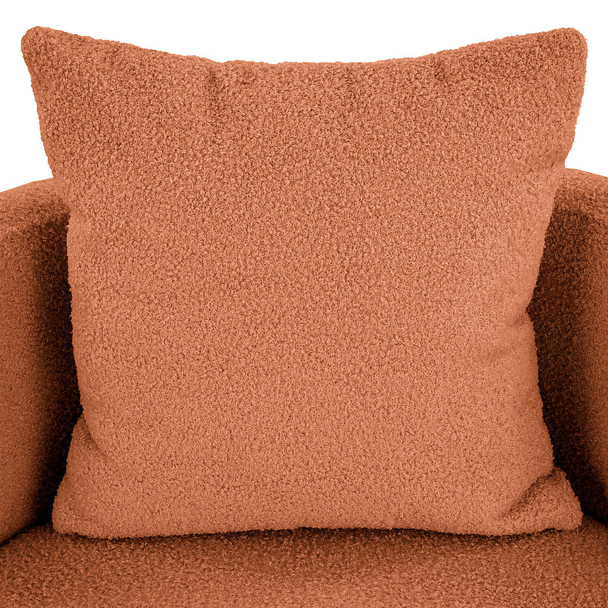 SESSEL - Schwarz/Kupferfarben, Textil/Metall (73/67/75cm) - home24