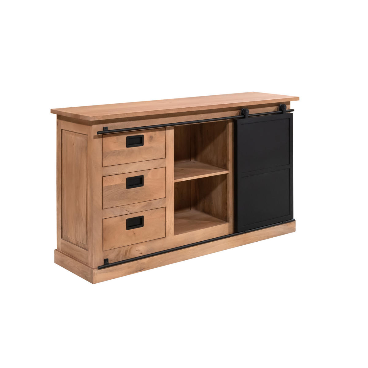 SIDEBOARD Lotte Braun 45/160/90 cm - Braun, Holz (160/90/45cm) - Starfurn