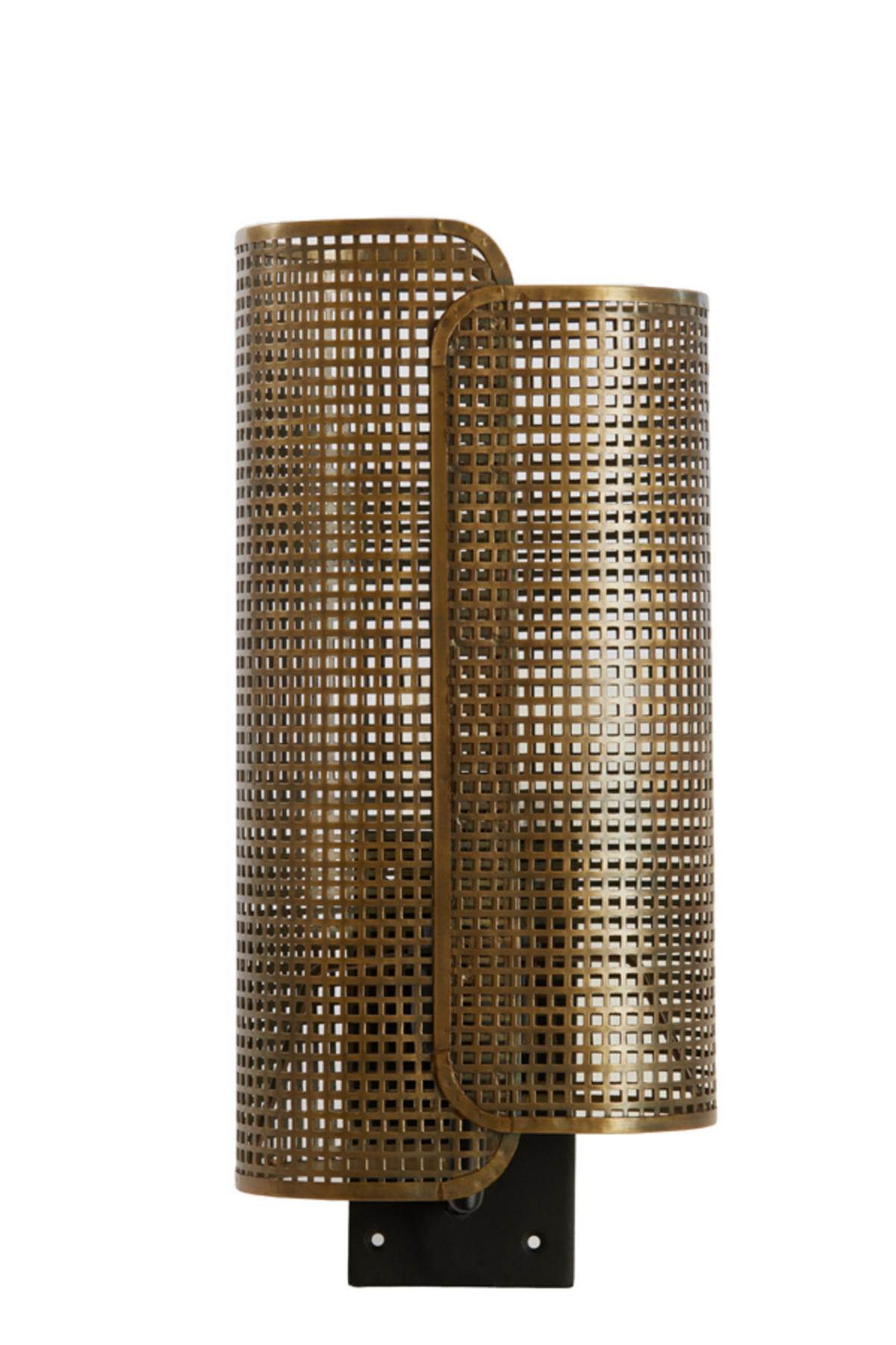 WANDLAMPE Maci Bronze Ø20/45 cm - Bronzefarben, Metall (16/45/20cm) - Light & Living