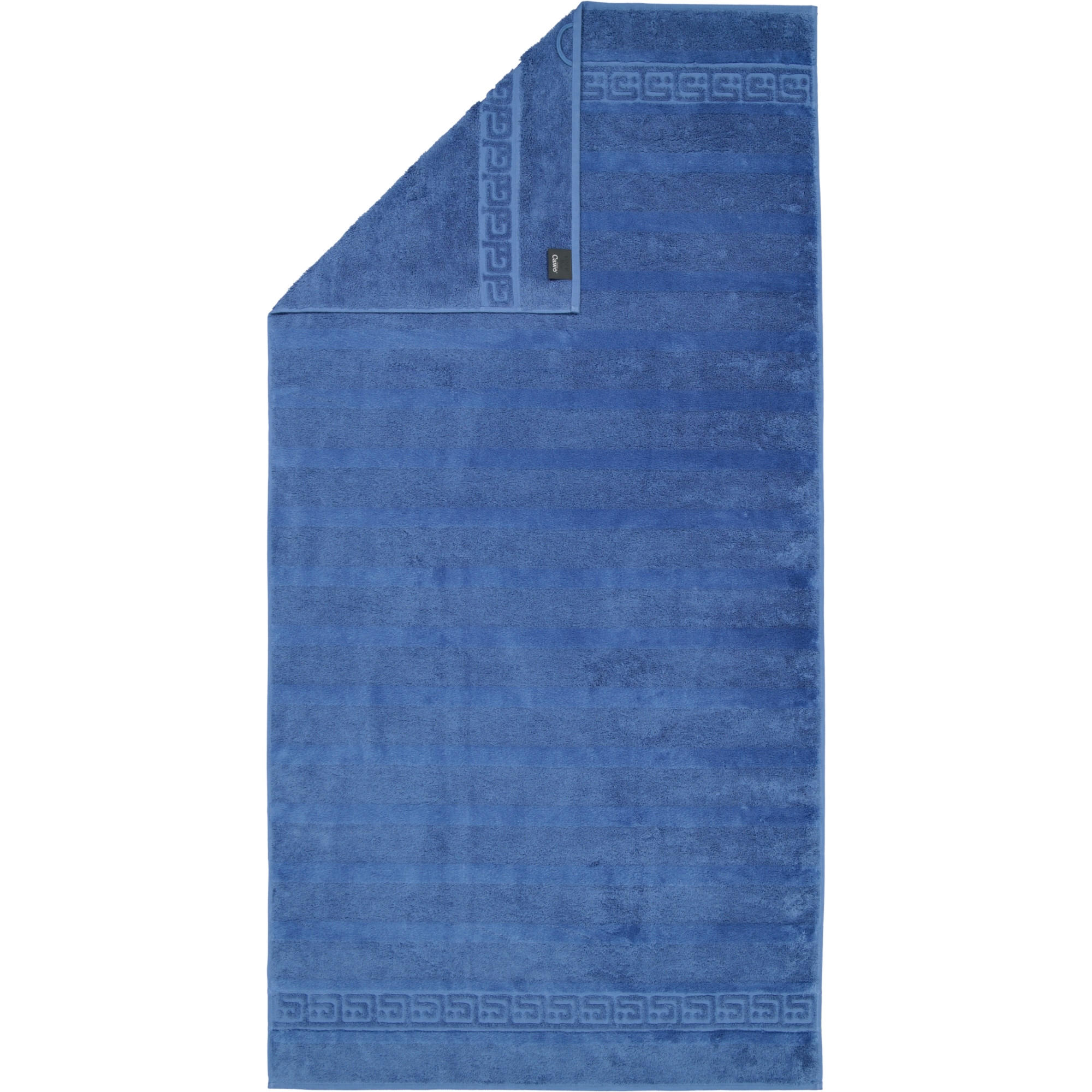 DUSCHTUCH NOBLESSE UNI 1001 SAPHIR - 174 - Blau, Textil (80/160cm) - Cawoe