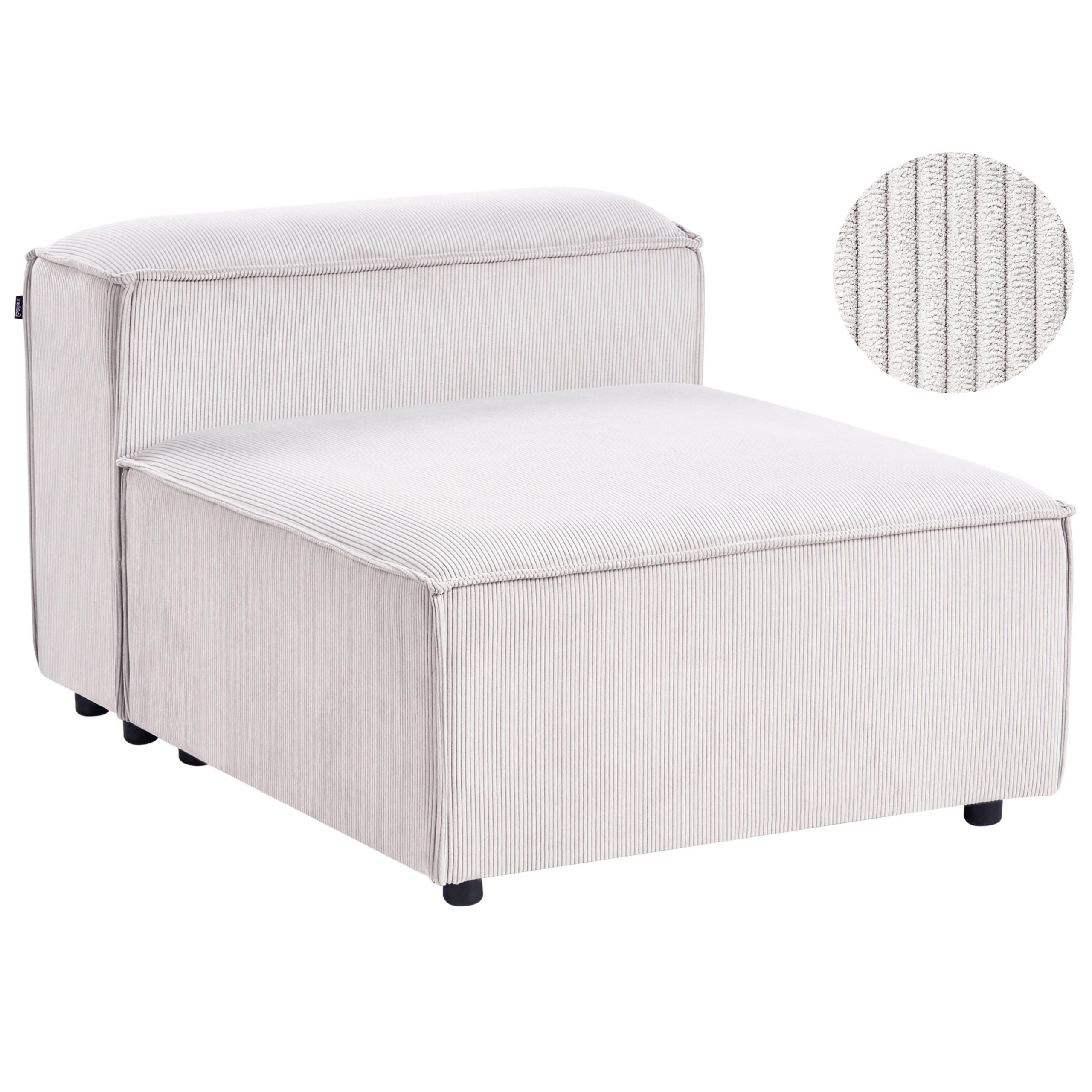 Beliani Sesselmodul Creme 88x68x120 cm