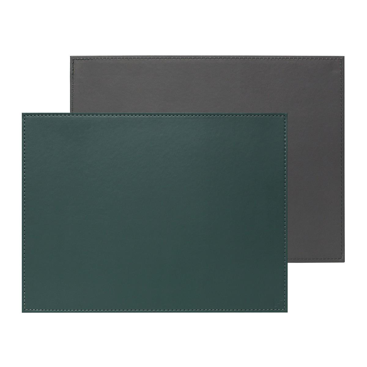 PLATZSET 40 x 30 cm Petrol/Anthrazit - Petrol, Textil (40/30/0.5cm) - Freeform