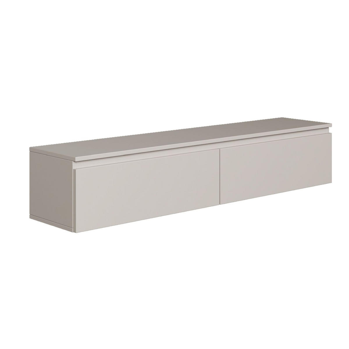 TV-LOWBOARD Bemmi Greige 150 cm - Kaschmir, Holzwerkstoff (150/28.4/31.8cm) - Selsey