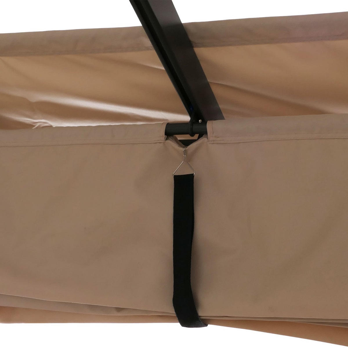 PERGOLA Aluminium 3x3m Creme-Beige - Creme, Metall (300/240/300cm) - BERLINLODGE