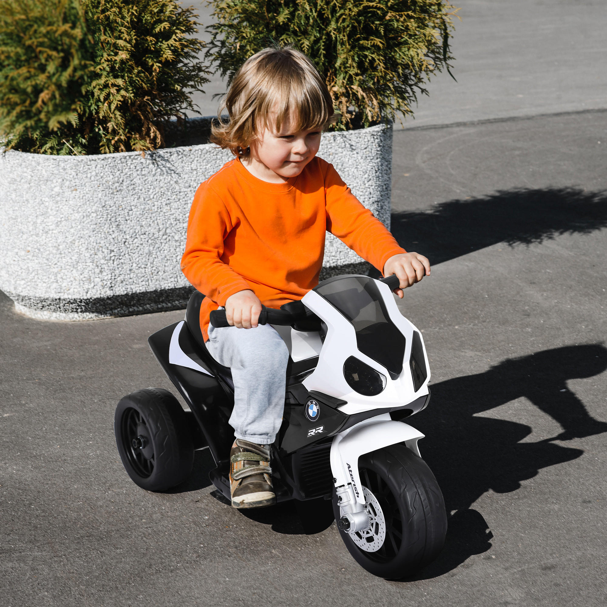 ELEKTRO KINDERMOTORRAD, Schwarz/Rot, PP+ Stahl - Schwarz, Kunststoff (66/37/44cm) - HOMCOM