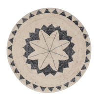 DESIGNTEPPICH Brady Creme 150x150 cm - Multicolor, Textil (150/150cm) - Vercai Rugs